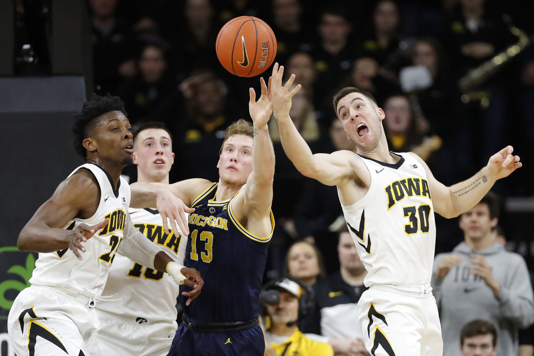 Michigan Iowa Basketball